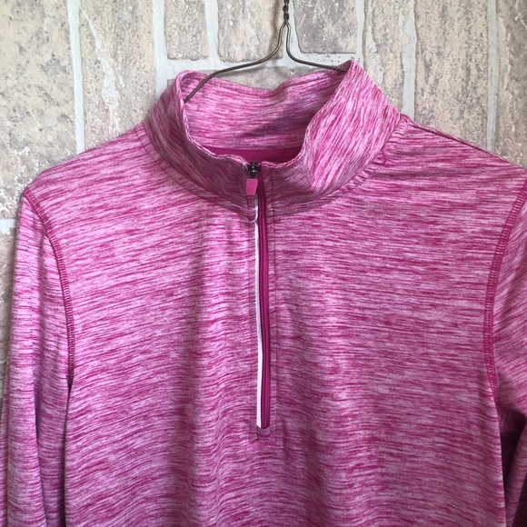 Danskin Now Womans Semi Fitted Pink Jacket medium - Picture 7 of 7